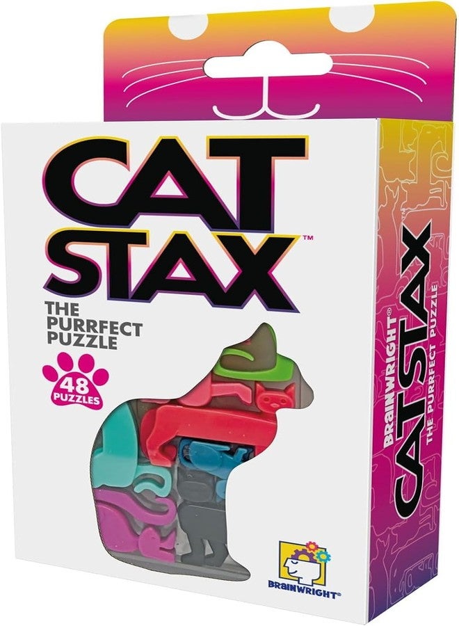 Brainwright - Cat STAX - The Purrfect Puzzle - 48 Pieces - Image 2